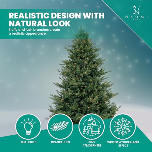 Kinsley 9ft Prelit Aritificial Christmas Tree with 6230 Branch Tips