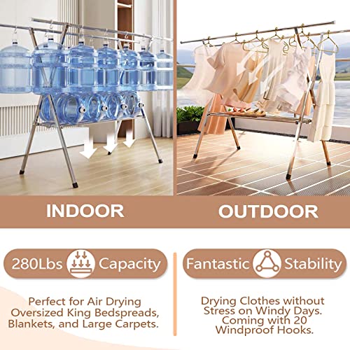 Clothes Drying Rack 2 Tiers