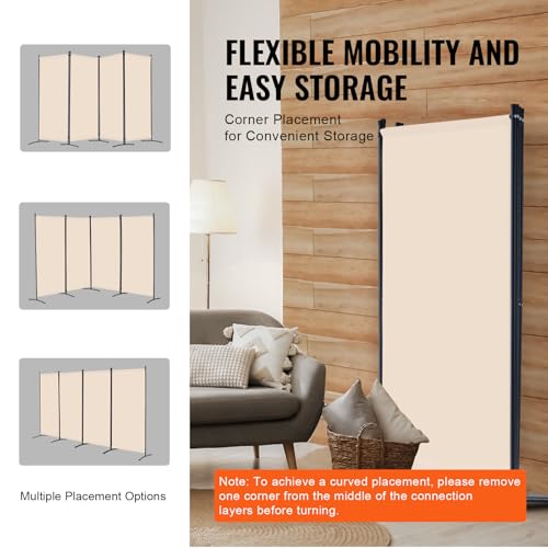 Room Divider 4 Panel Room Divider