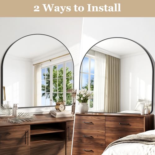 Arched Bathroom Vanity Mirror