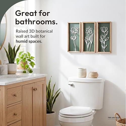 3d Green Wall Art