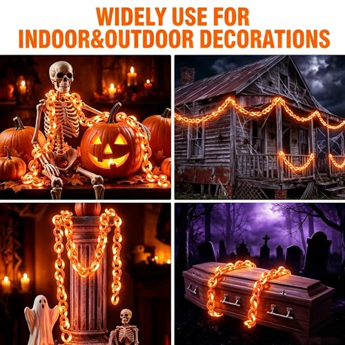 10 ft Halloween Chain Lights