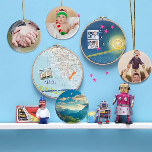 Sublimation Ceramic Ornaments (13.99 Count)