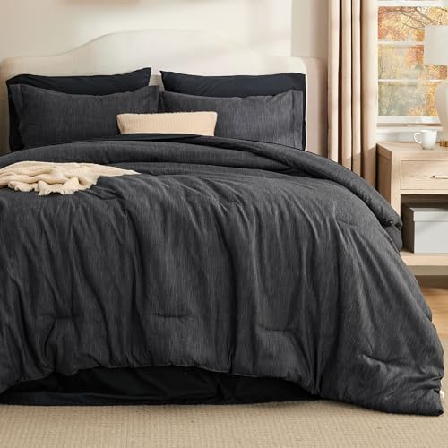 King Size Comforter Set Black