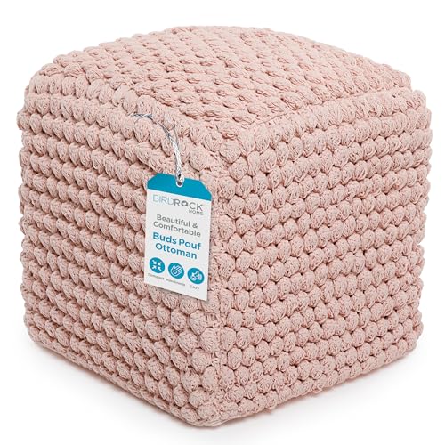 Square Pouf Ottoman Foot Rest