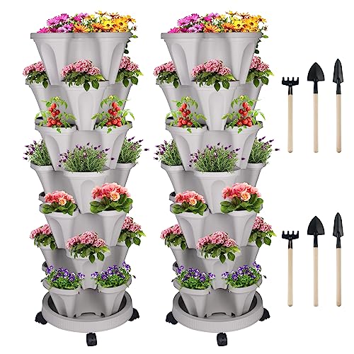 Vertical Planter Tower (2 Count)
