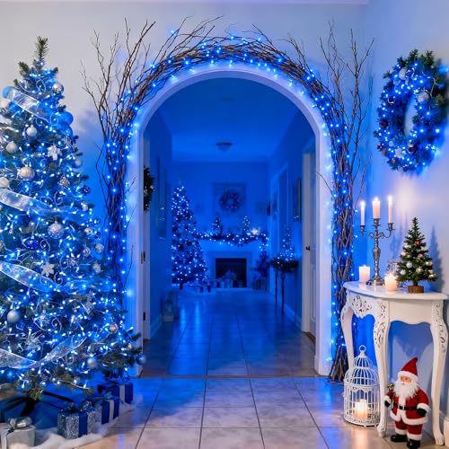 33ft 100 LED Blue Christmas Tree Lights (33 Foot)