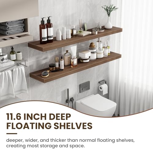 55 Inch Floating Shelves