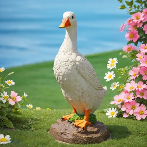 Funny Duck Garden Statue
