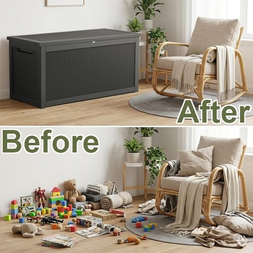 320 Gallon Outdoor Storage Box Waterproof