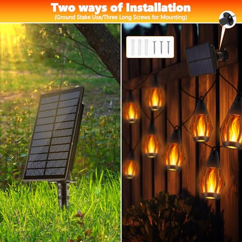 Solar Flame String Lights (35.9 Foot)