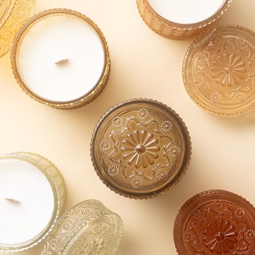 Sahara Amber Scented Candles for Home (19 Ounce)