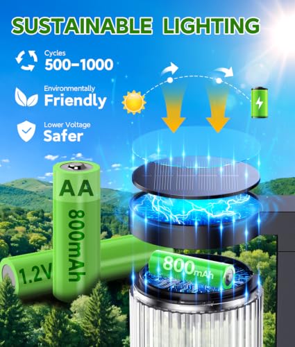 Solar Pathway Lights Outdoor (10 Count)