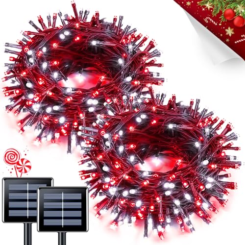 2 Pack Solar Christmas Lights (66 Foot)