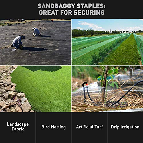 6 inch Landscape Sod Staples (500 Count)