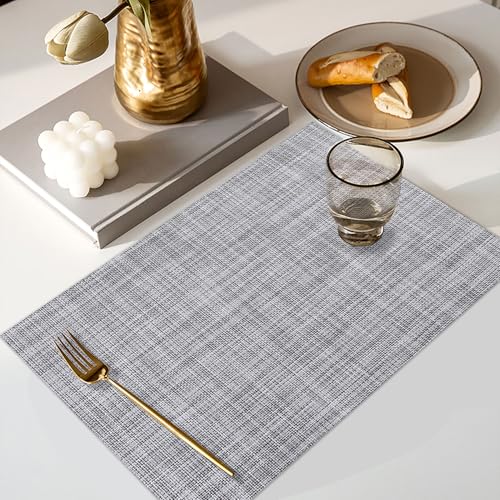 Vinyl Placemats Set of 8 (4 Count)