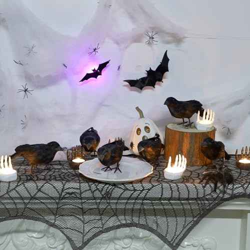 6 Pack Halloween Birds (6 Count)