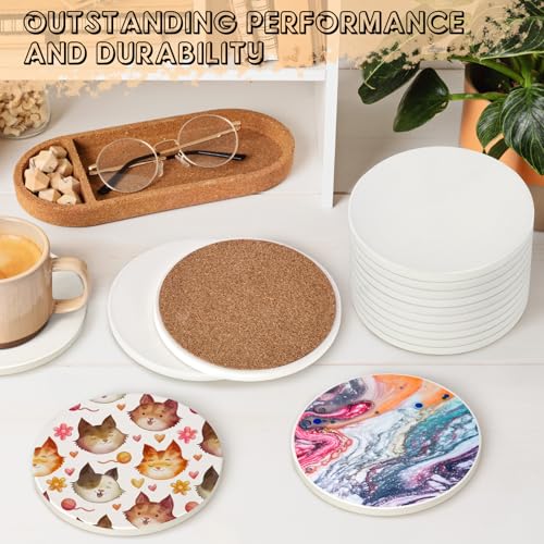 36 PCS Ceramic Tiles for Crafts (36 Count)