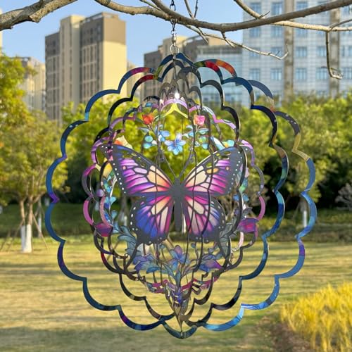Wind Spinners Outdoor Butterfly