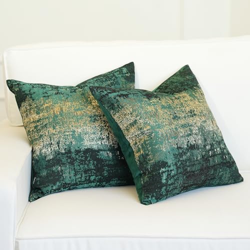 Pack of 2 Modern Christmas Throw Pillow Covers 20x20 (2 Count)