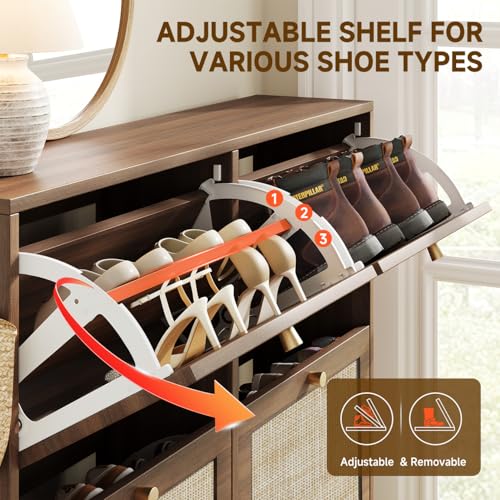 Shoe Cabinet Storage for Entryway