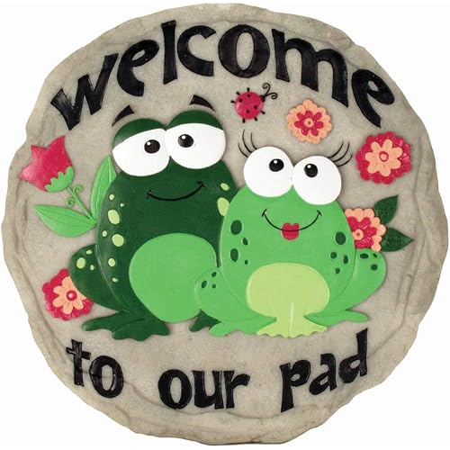 Garden Décor Welcome to Our Pad Stepping Stone