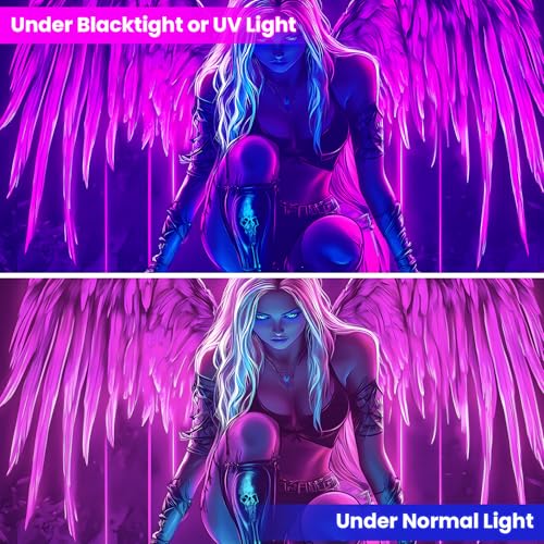 Blacklight Tapestry
