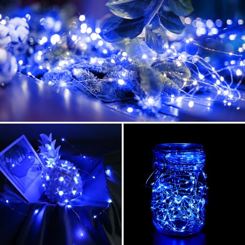2 Pack 200 LED Solar Fairy Lights Outdoor (2 Count)