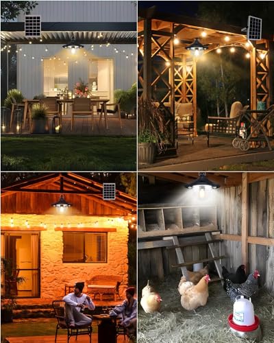 Solar Shed Light Outdoor Indoor Daytime Available (2 Count)