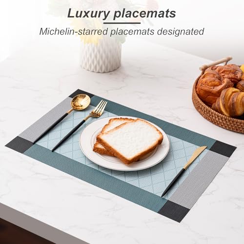 Placemats Set of 6 Washable Indoor (6 Count)
