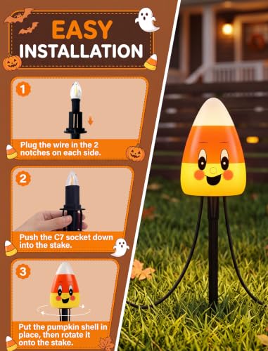 10.5FT Halloween Pathway Lights (5 Count)