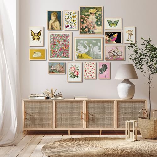 15 Pcs Maximalist Gallery Wall