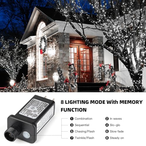 170FT 500 LED Christmas String Lights (170 Foot)