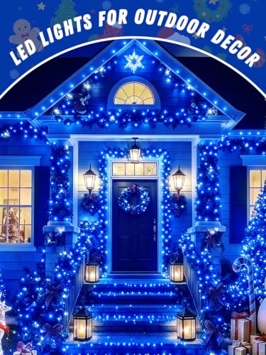 2 Pack 100 LED Fairy Lights Battery Operated with Remote Timer