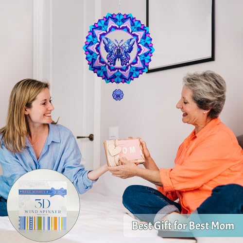 Butterfly Wind Spinner