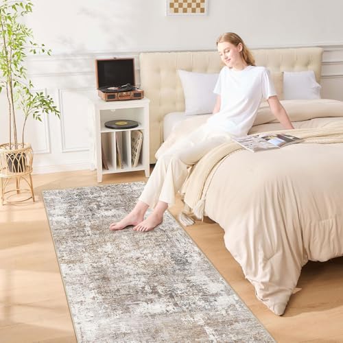 3x10 Washable Runner Rug for Hallway (24 Count)
