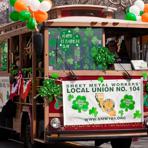 9 Sheets St Patricks Day Window Clings (9 Count)