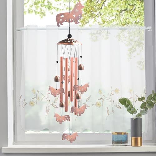 Handcrafted Dachshund Wind Chimes