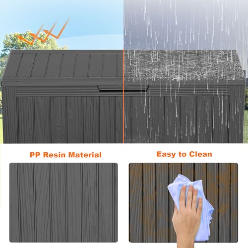75 Gallon Resin Deck Box