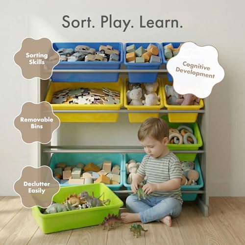 Kids Toy Organizer with 12 Bins