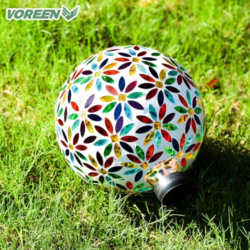 Mosaic Glass Gazing Ball