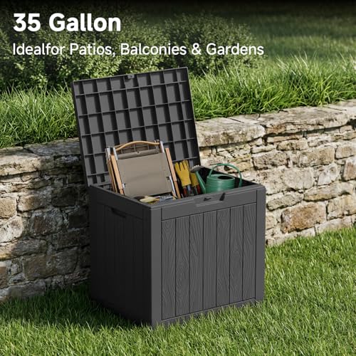 35 Gallon Outdoor Deck Box