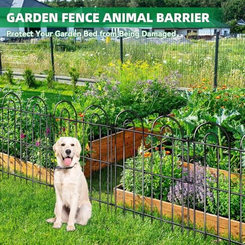 25 Panels Decorative Garden Fence (19200 sq inch)