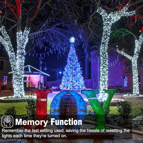 2 Pack Christmas Lights Outdoor
