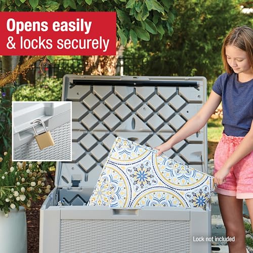 Medium Resin Outdoor Storage Deck Box