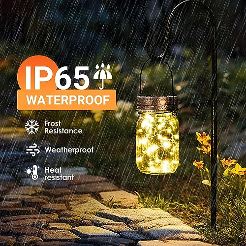 Solar Mason Jar Lights (8 Count)