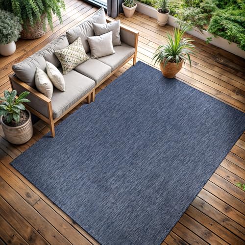 Outdoor Rug 10x14 Modern Area Rugs for Large Indoor and Outdoor Patios and Porches (140 Sq Ft)