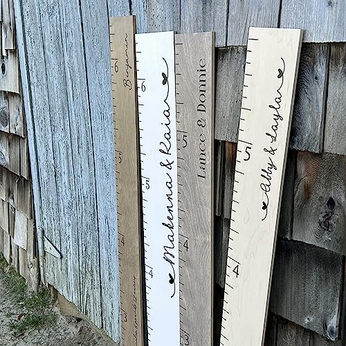 Personalized Wooden Growth Chart for Kids