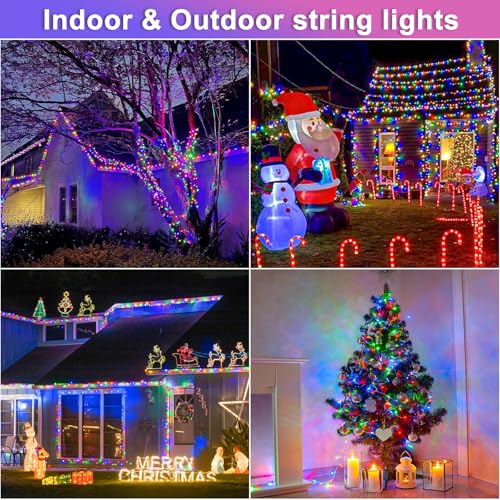 82FT 250 LED Christmas Lights Outdoor