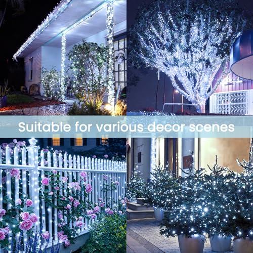 Solar String Lights Outdoor (144 Foot)